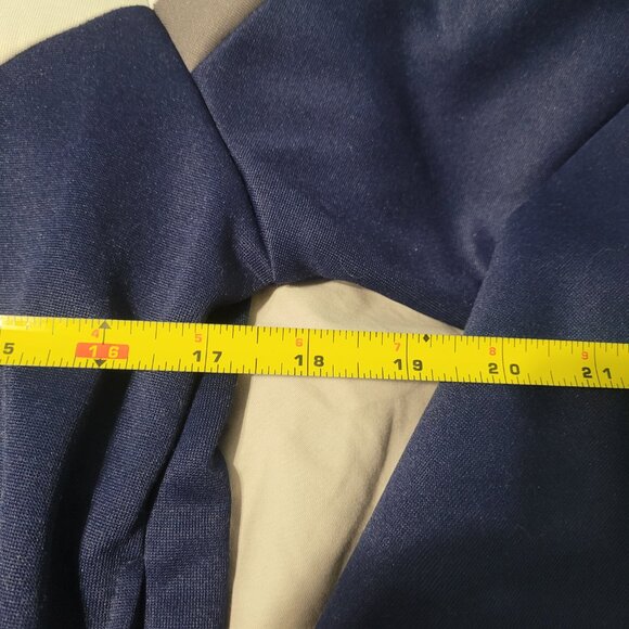 Vintage Spalding Track Polyester Jacket Red White Blue Grey Size M - Picture 6 of 8